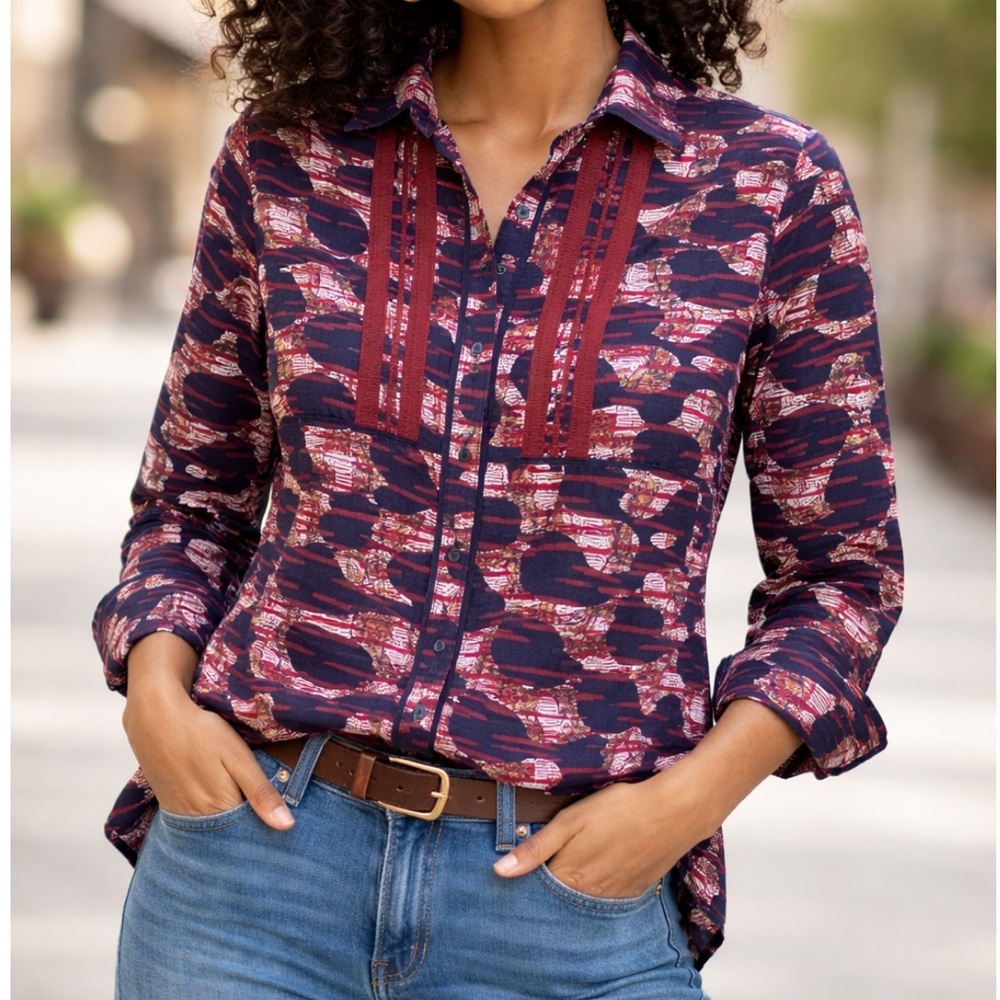 Brooks Brothers Patterned Button-Down Shirt